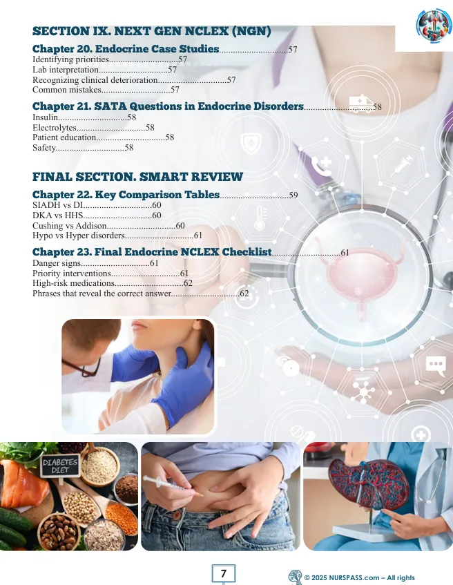 Endocrine & Metabolic Disorders for NCLEX-RN Book - Image 5