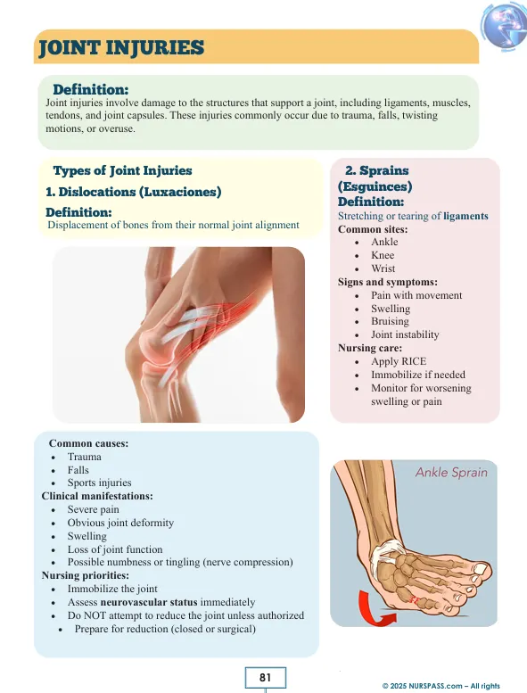 Digestive and Musculoskeletal System Notes for NCLEX-RN Book - Image 7