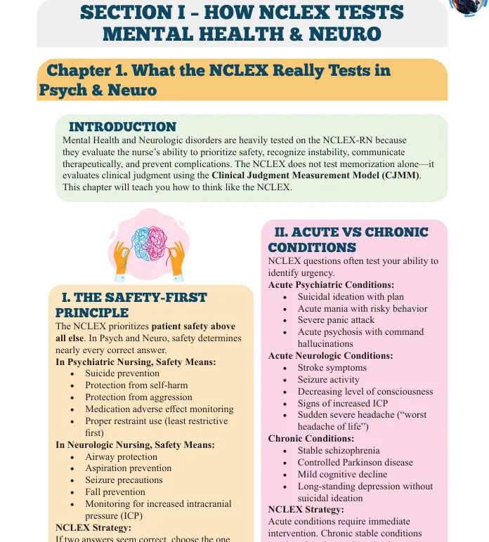 Master Mental Health & Neurology for the NCLEX - Image 6